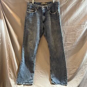 Wrangler OriginalRelaxed Fit Bootcut Jeans Men Classic Western Denim Style 34x32